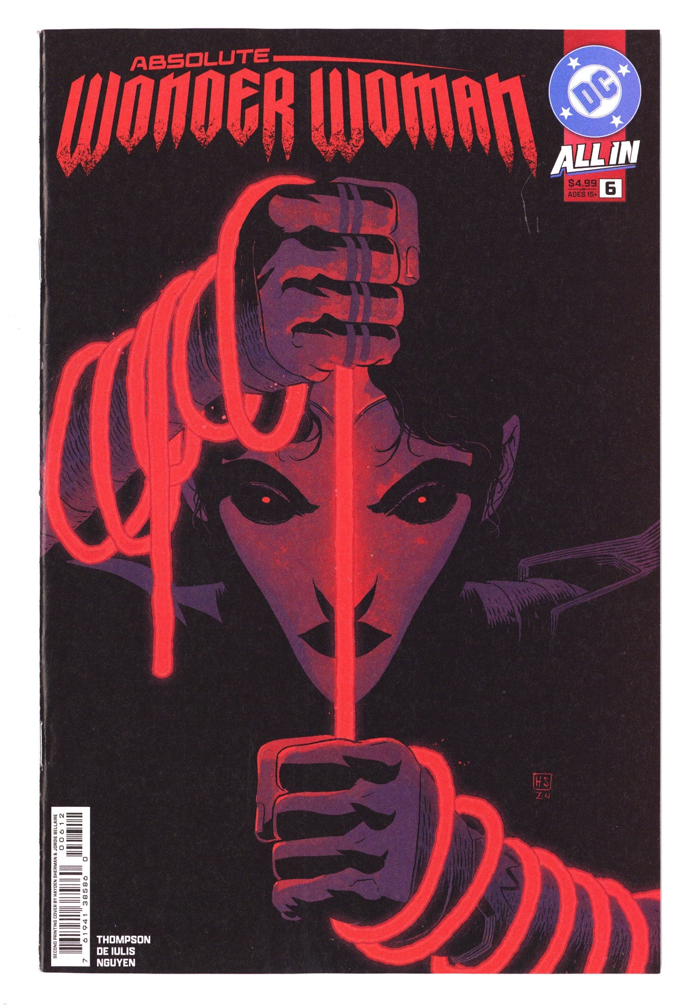 Absolute Wonder Woman 6 2Nd Print (2025)