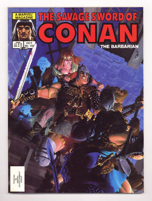 The Savage Sword of Conan Vol 1 105 Mid Grade (1984)