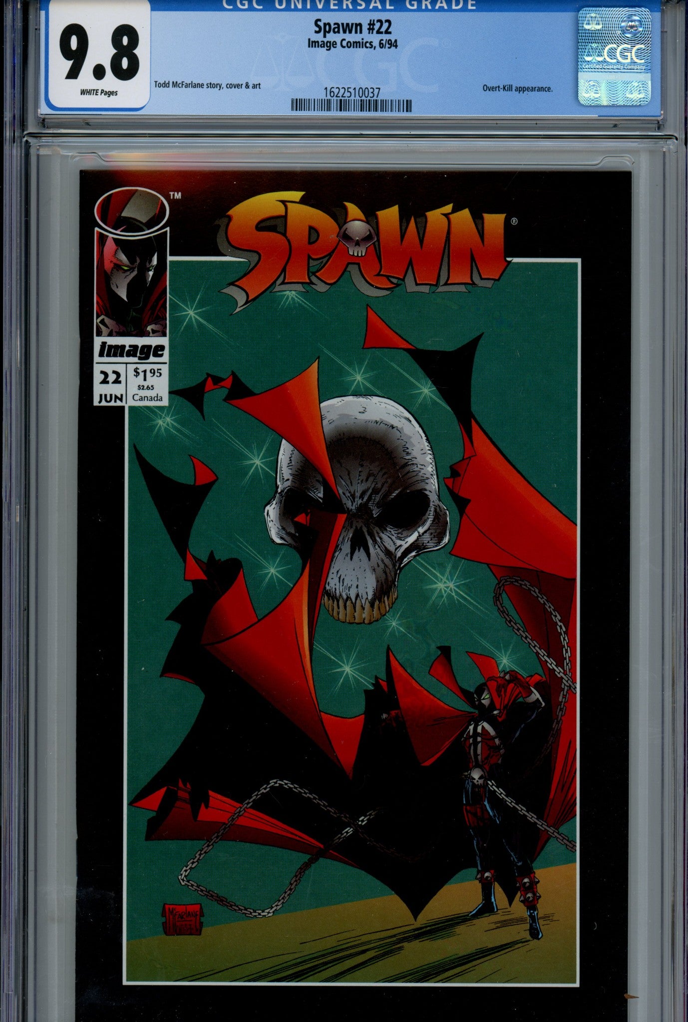 Spawn 22 CGC 9.8 (NM/M) (1994) 