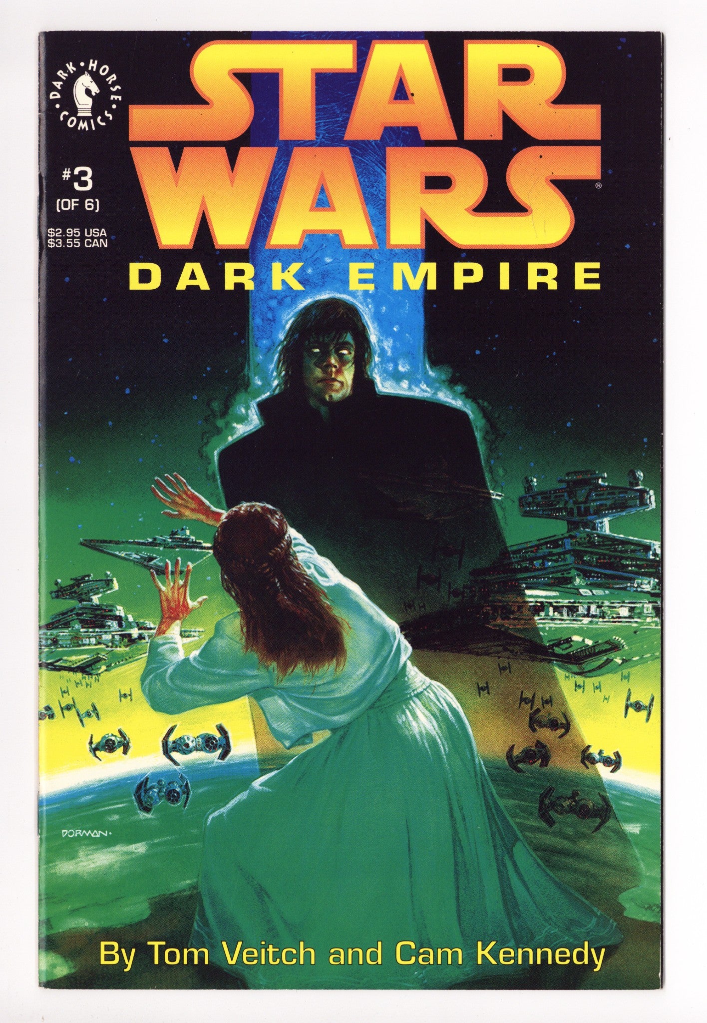 Star Wars: Dark Empire   3  VF+ (8.5)   (1992)     2nd Print  