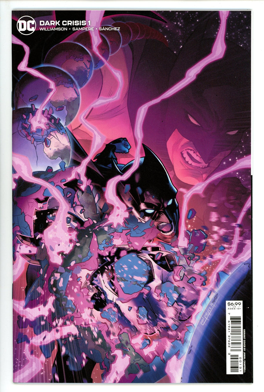 Dark Crisis on Infinite Earths (Dark Crisis) 1 High Grade (2022) Campbell Variant 