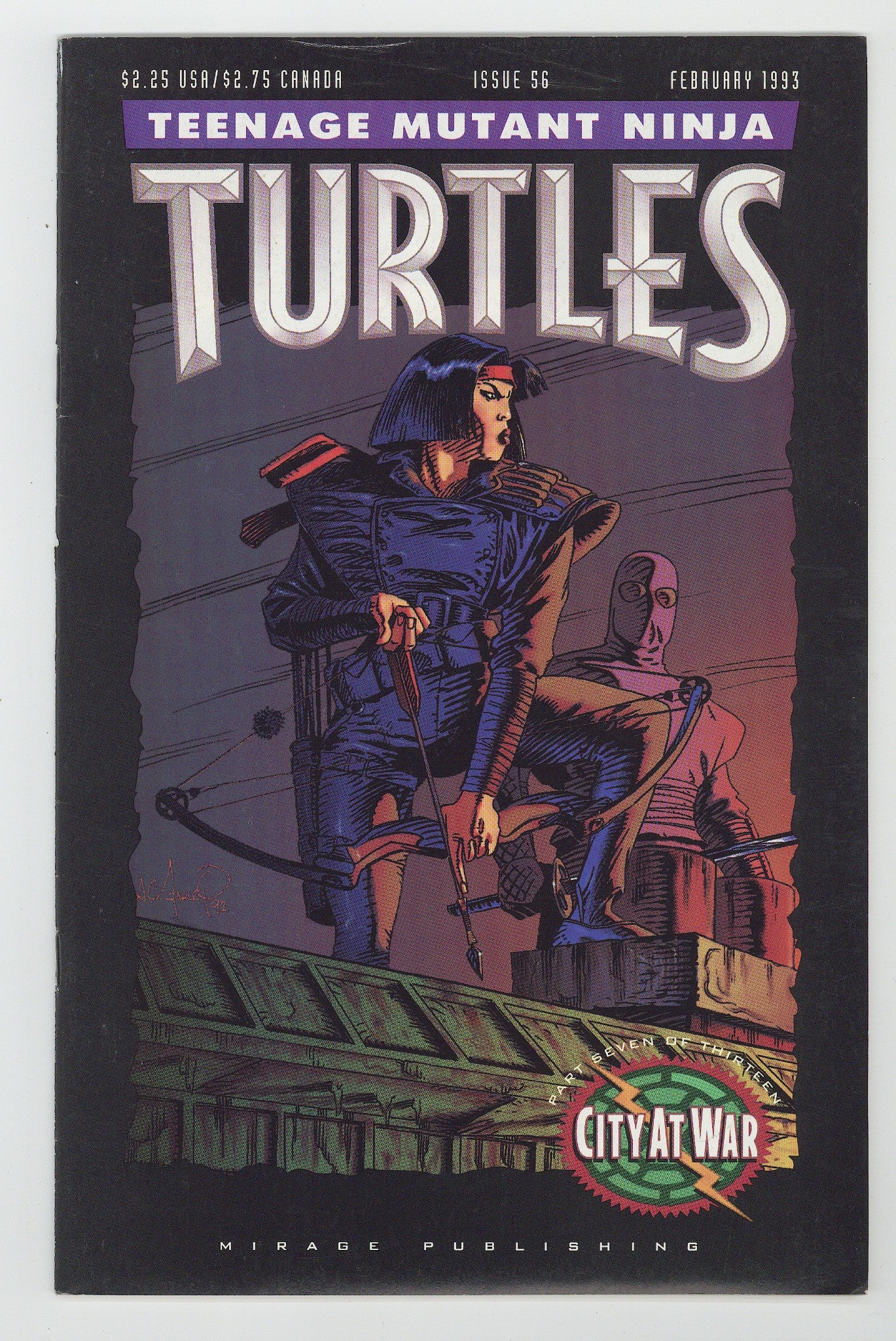 Teenage Mutant Ninja Turtles Vol 1 56 Low Grade (1993) 
