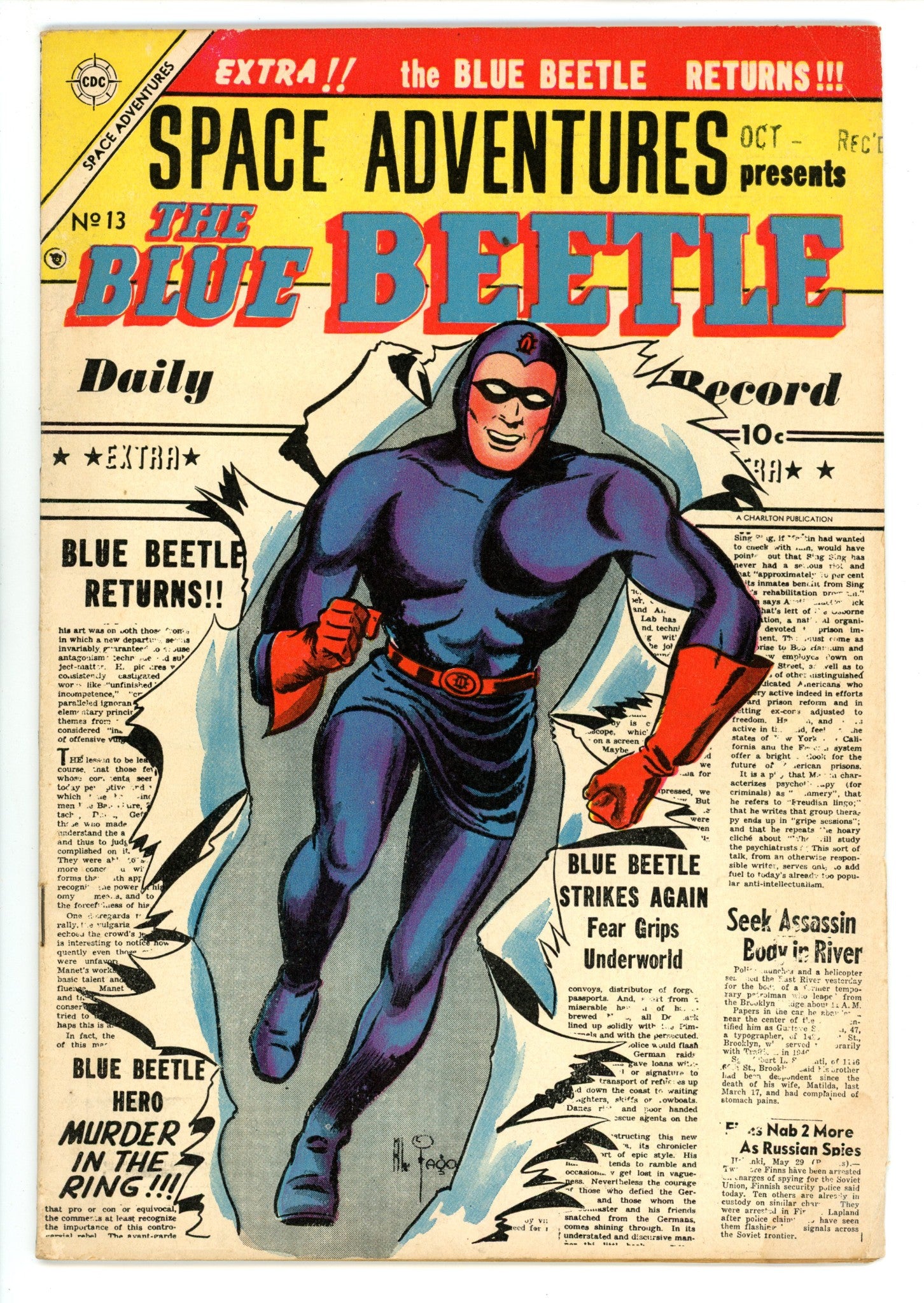 Space Adventures 13 VG/FN (5.0) (1954) 