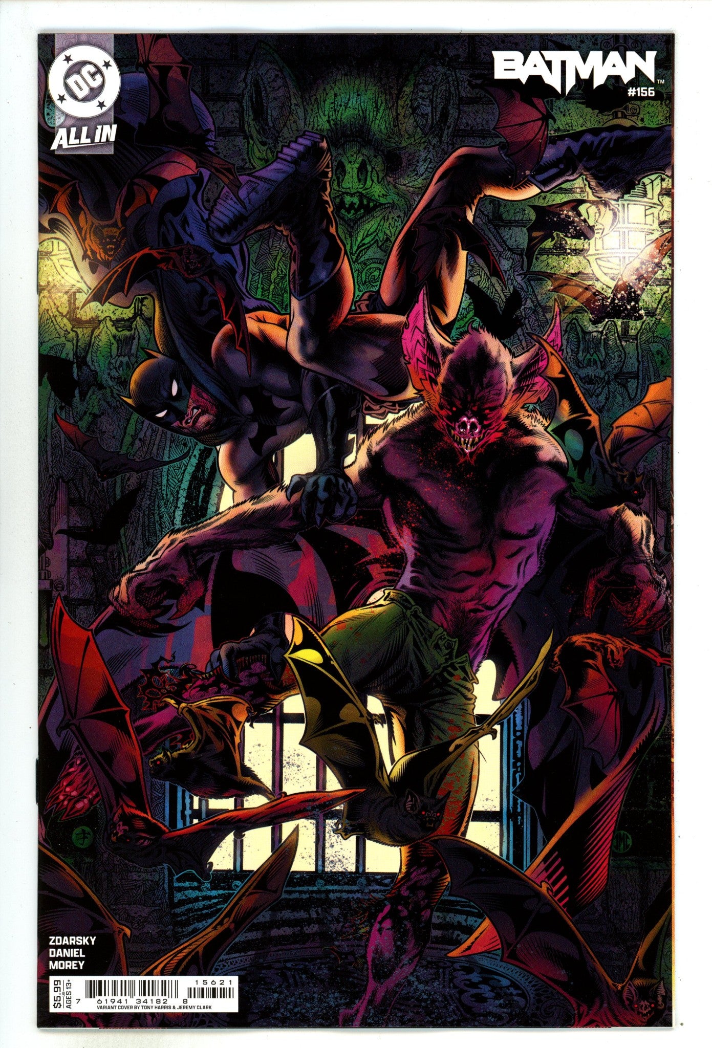 Batman Vol 3 156 Harris  Variant   (2024)