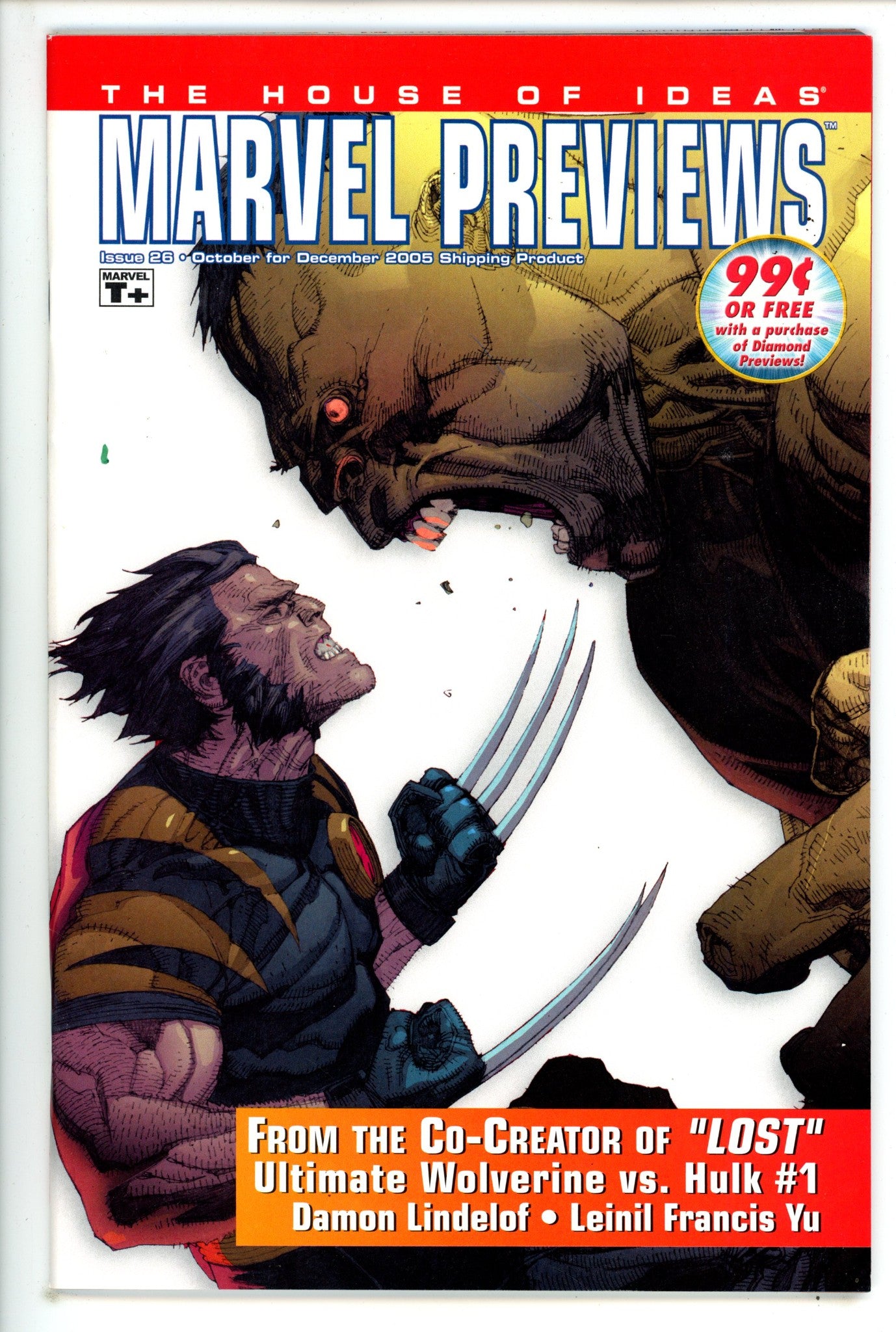 Marvel Previews Vol 1 26 High Grade (2005) 