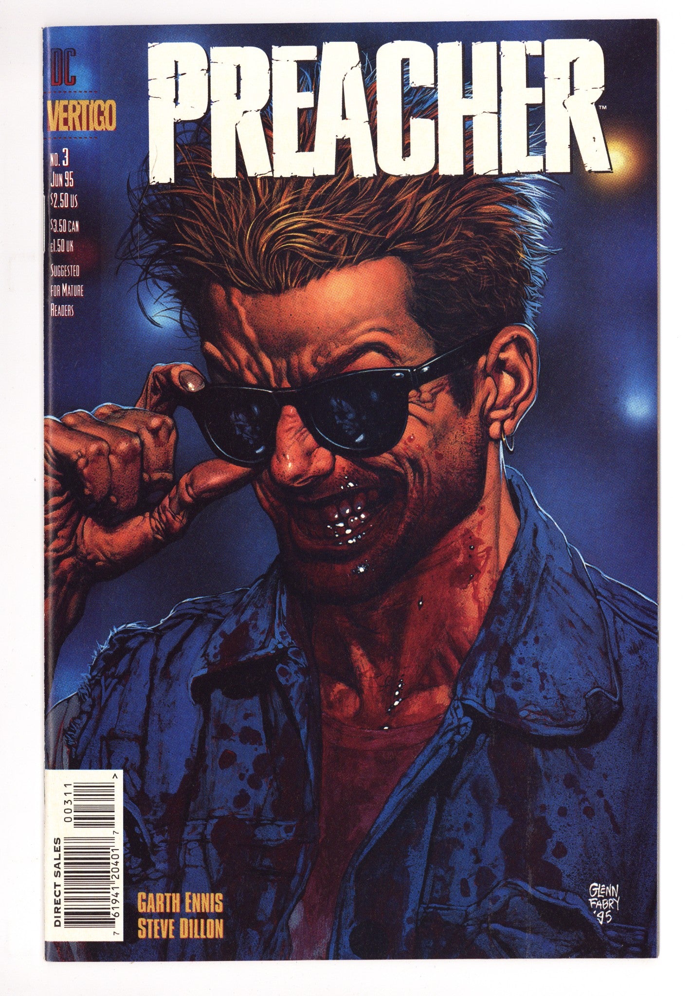 Preacher 3 VF/NM (9.0) (1995) 