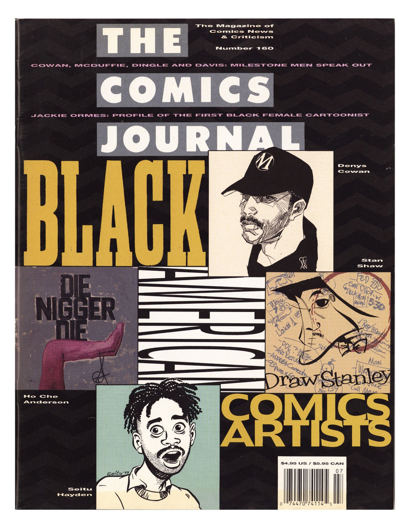 The Comics Journal 160 Mid Grade (1993) 