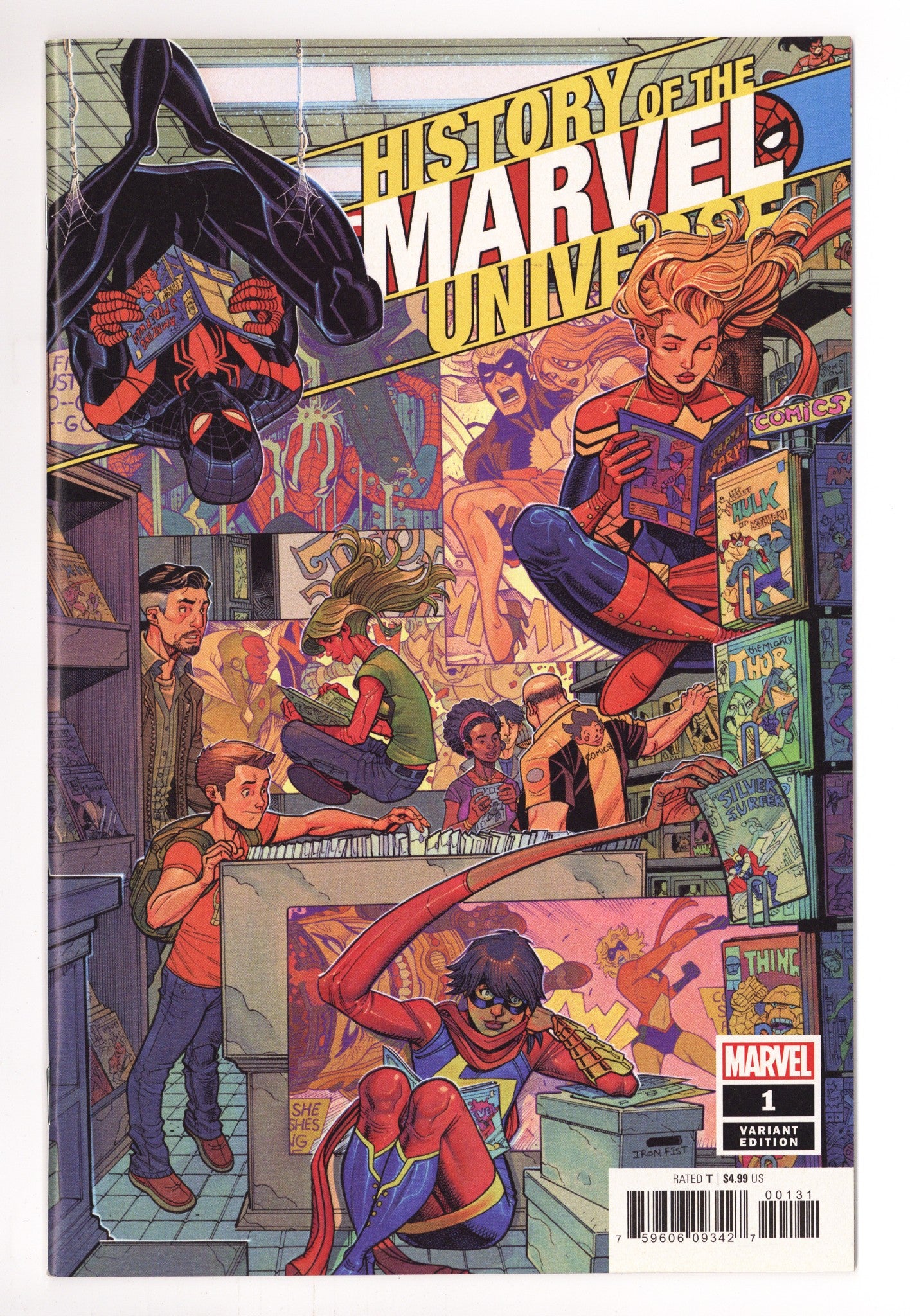 History of the Marvel Universe Vol 2 1 High Grade (2019) Bradshaw Variant 