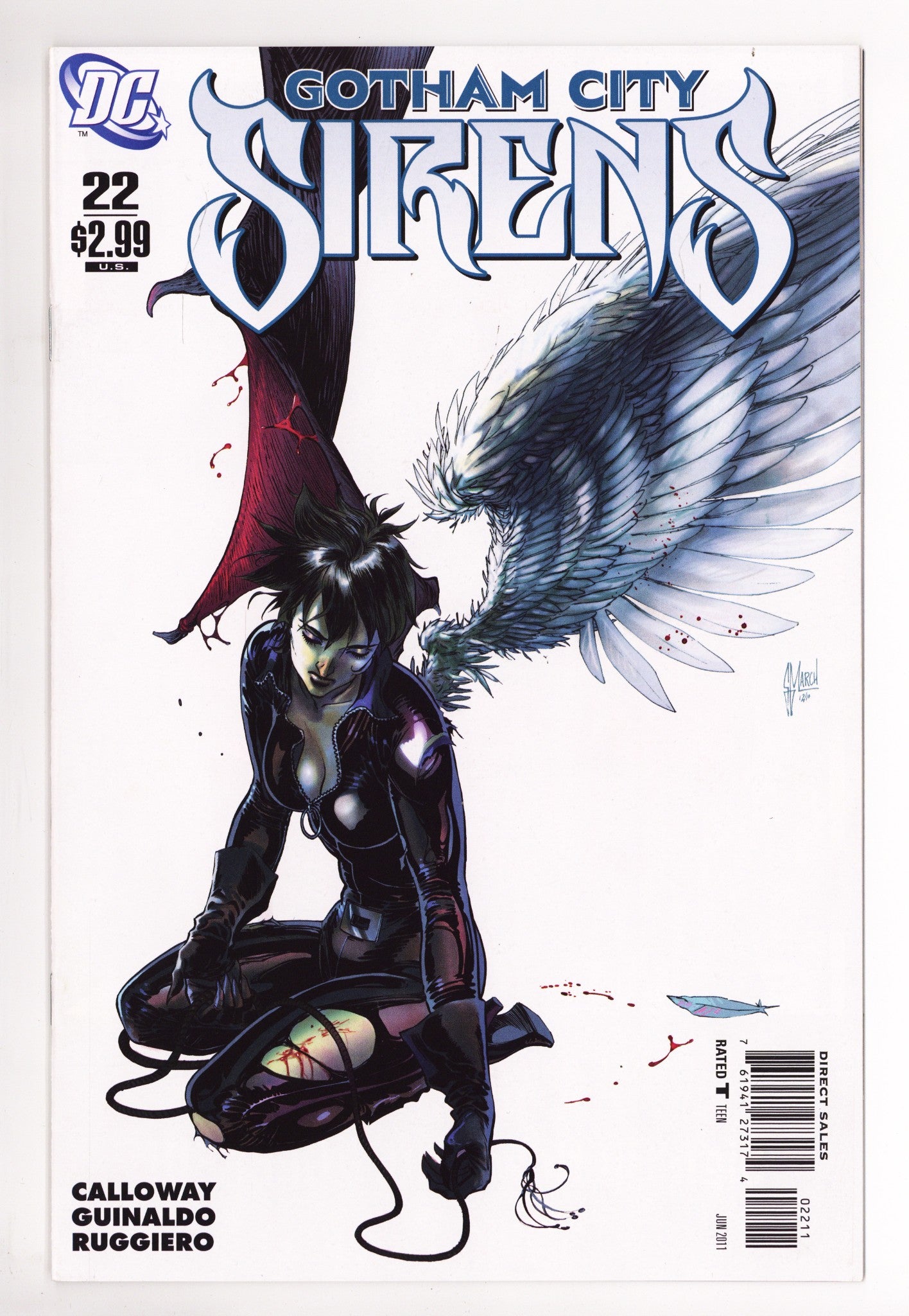 Gotham City Sirens Vol 1 22 NM- (9.2) (2011) 