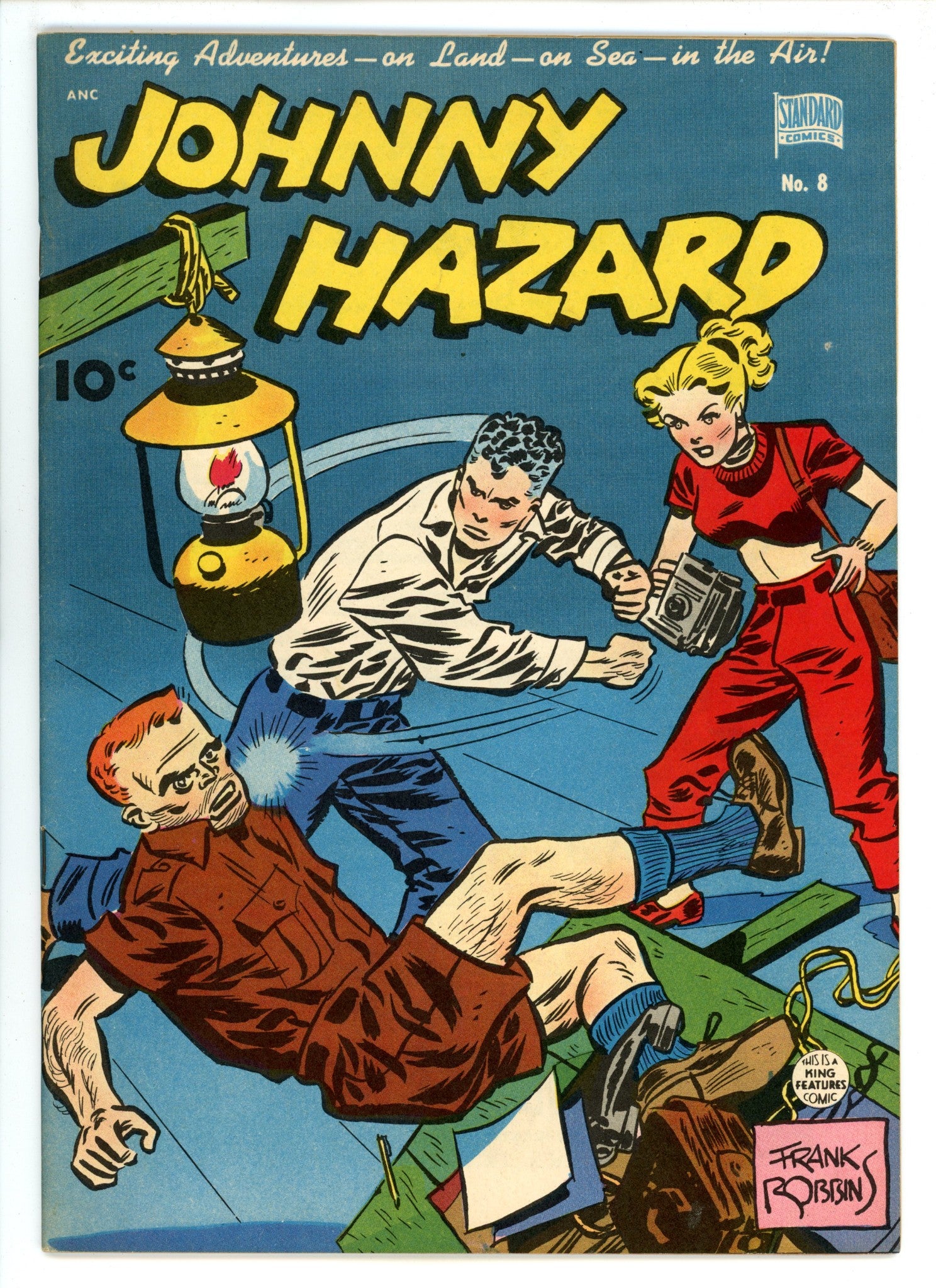 Johnny Hazard 8 FN+ (6.5) (1949) 