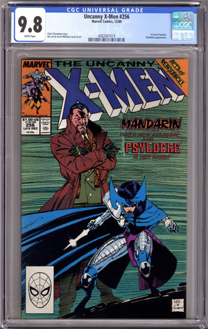 The Uncanny X-Men Vol 1 256 CGC 9.8 (NM/M) (1989)