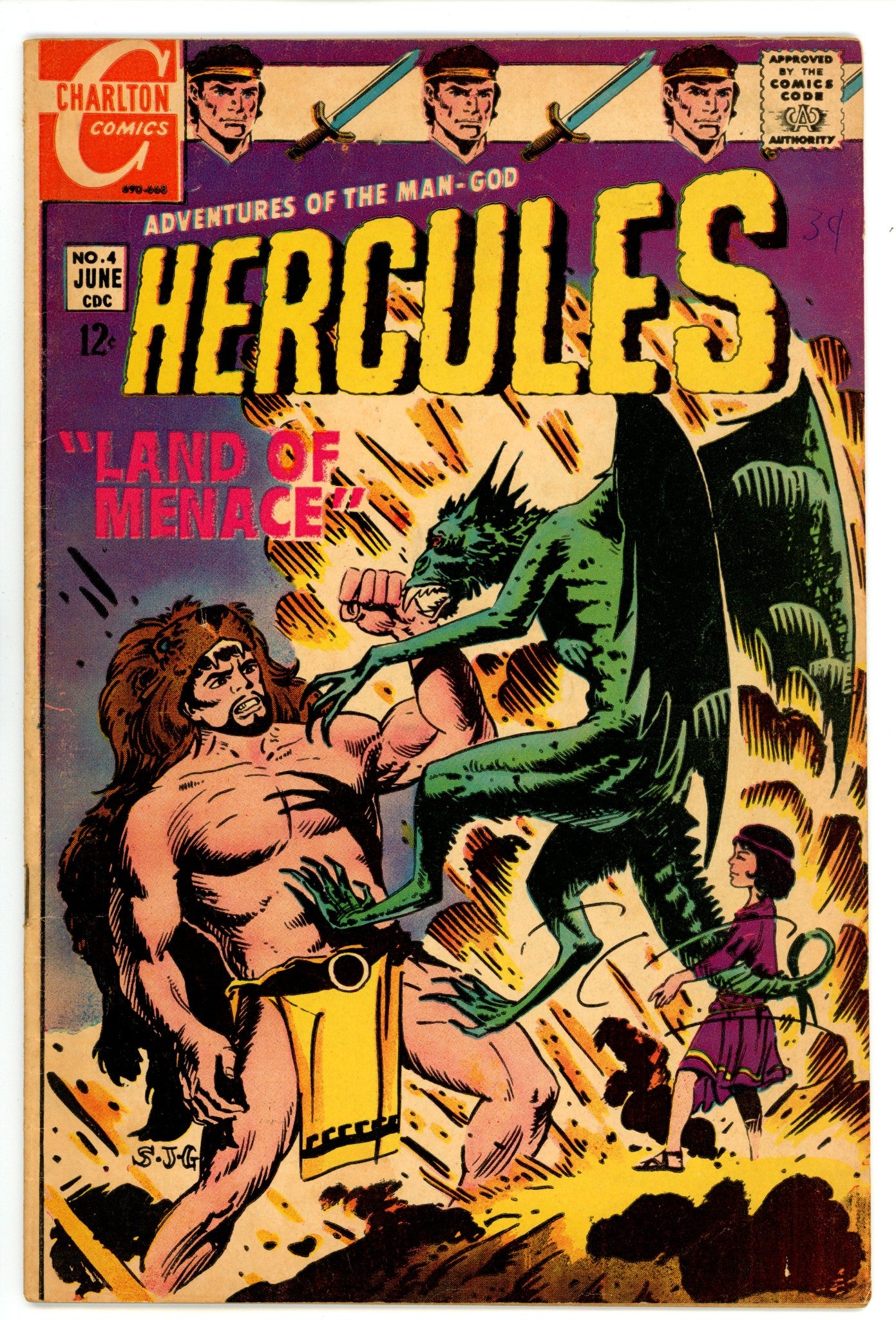 Hercules 4 VG/FN (5.0) (1968) 