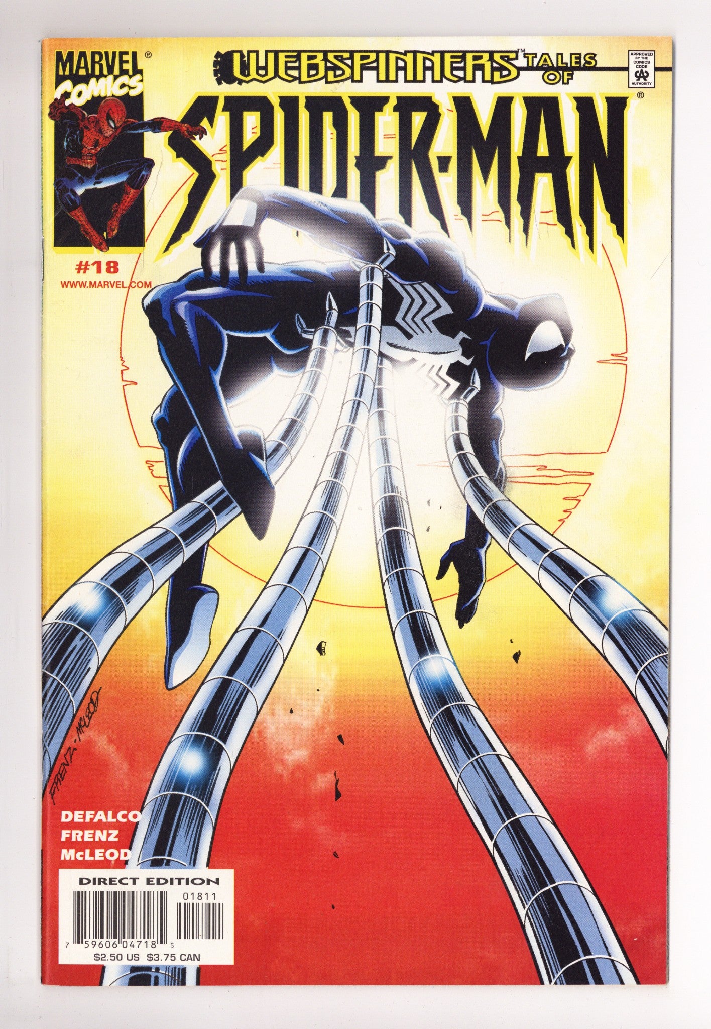 Webspinners: Tales of Spider-Man 18 Mid Grade (2000) 