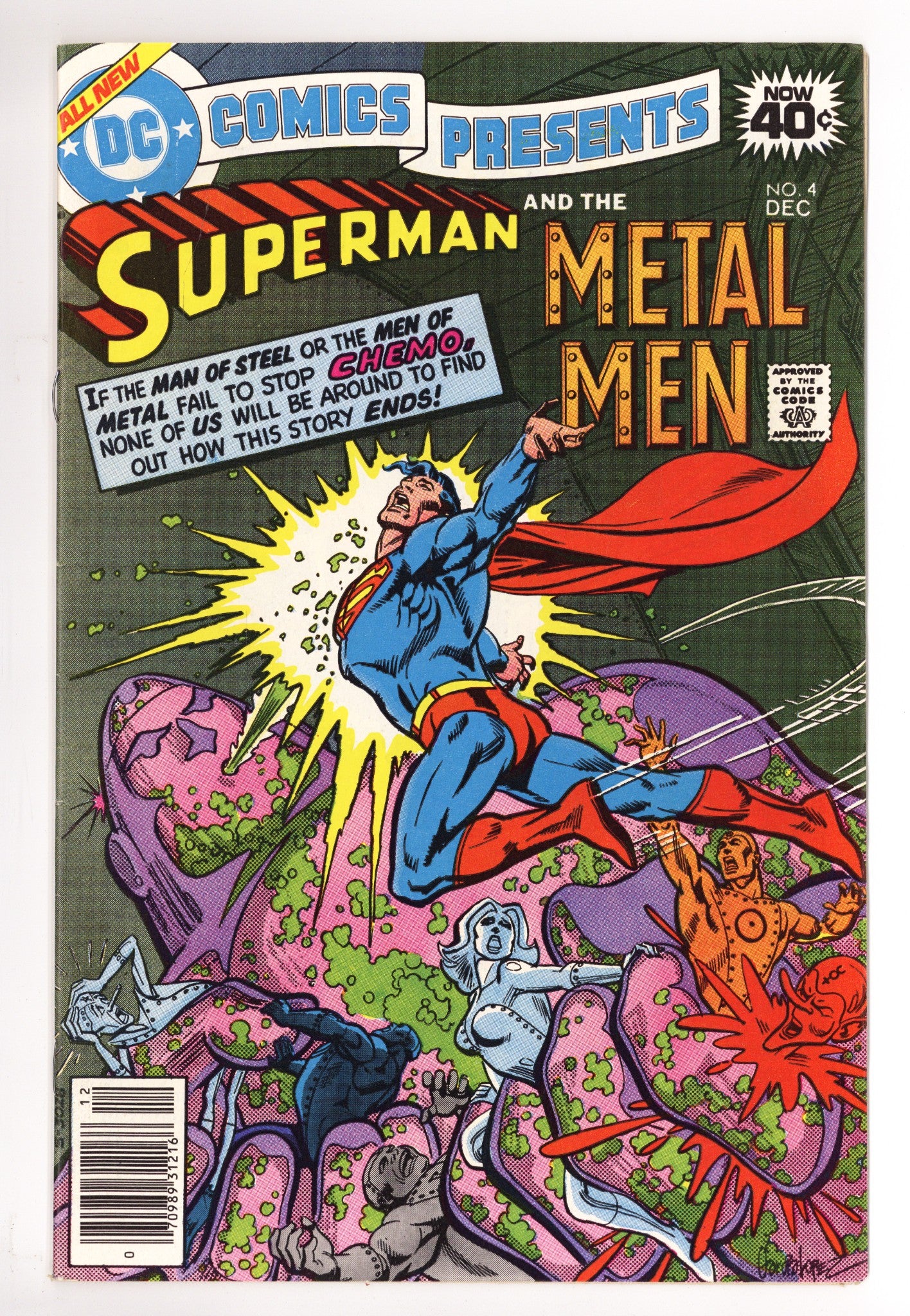 DC Comics Presents Vol 1 4 Mid Grade (1978) 