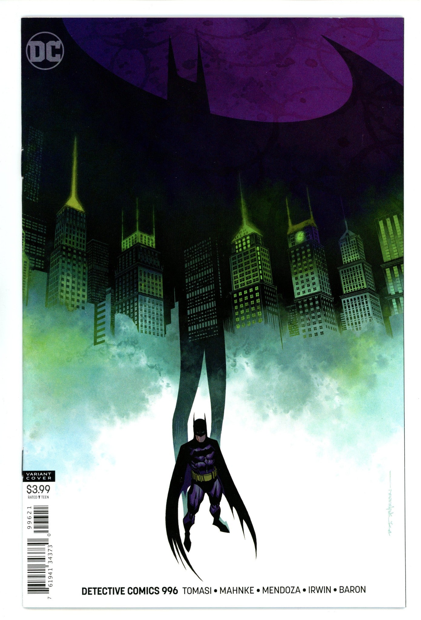 Detective Comics Vol 3 996 High Grade (2019) Stelfreeze Variant 