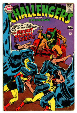 Challengers of the Unknown Vol 1 61 FN- (5.5) (1968) 
