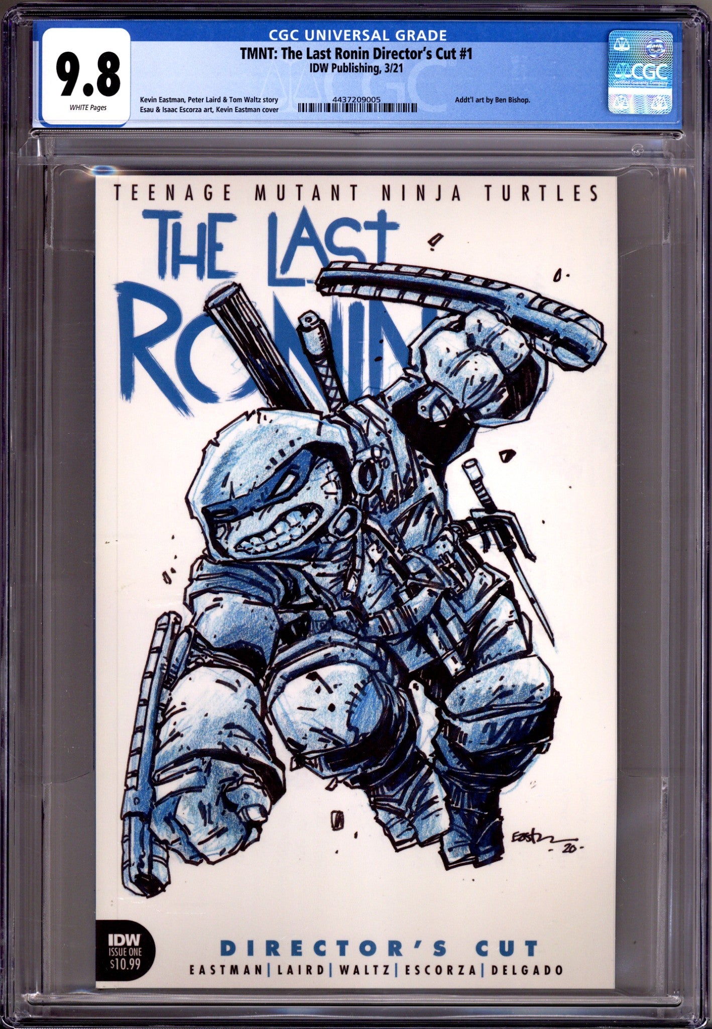 TMNT: The Last Ronin Director’s Cut   1 CGC 9.8 (NM/M)   (2021)        