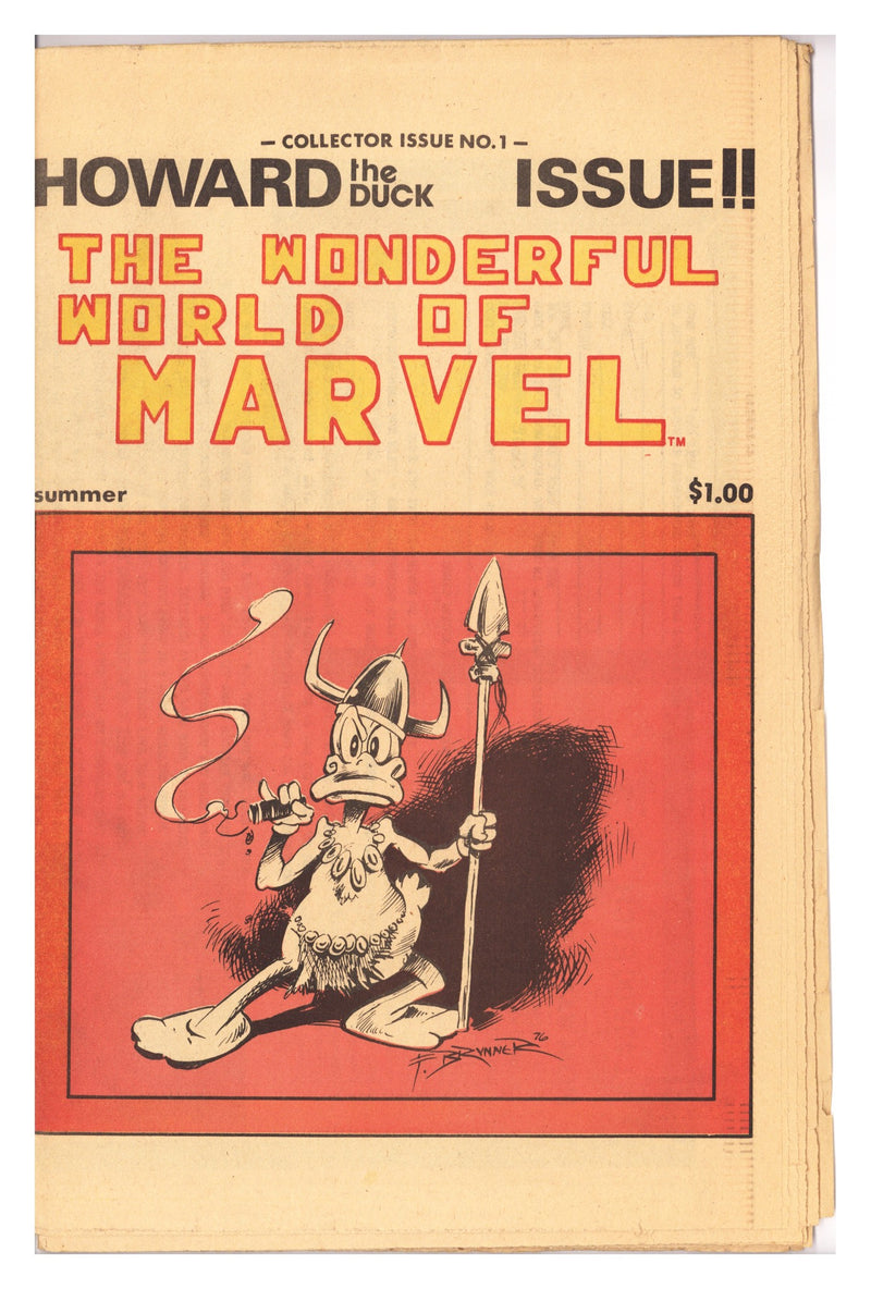 The Wonderful World of Marvel 1 FN (6.0) (1976) 