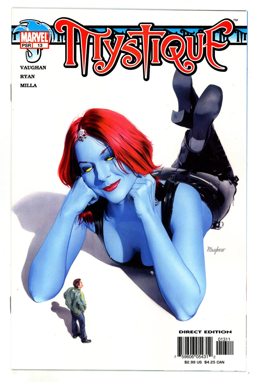 Mystique Vol 1 13 Mid Grade (2004) 
