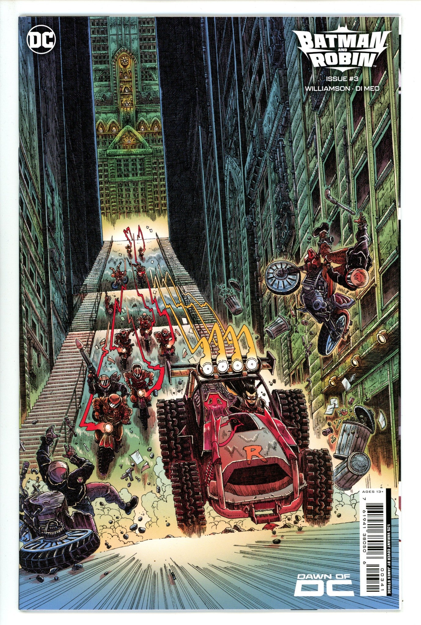 Batman And Robin Vol 3 3 Stokoe Incentive Variant NM+ (2023)