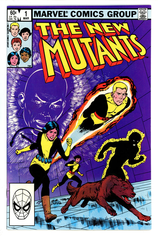 The New Mutants Vol 1 1 VF/NM (9.0) (1983)