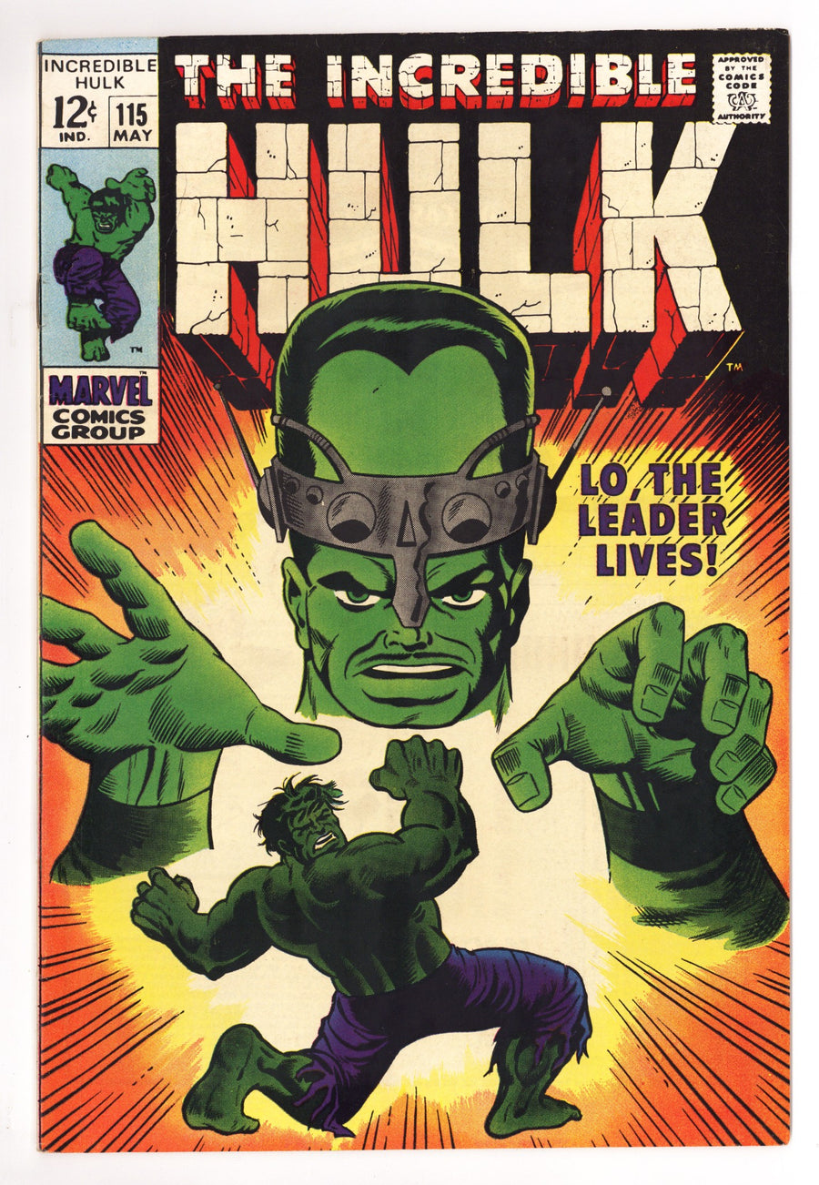 The Incredible Hulk Vol 1 115 VF- (7.5) (1969) 