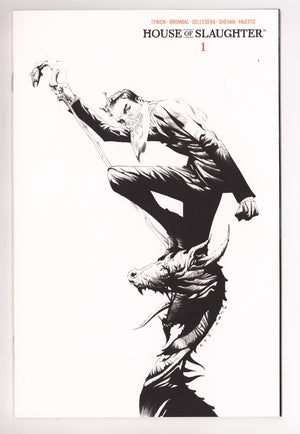 House of Slaughter 1 High Grade 2nd Print (2021) Lee LCSD B&W Variant