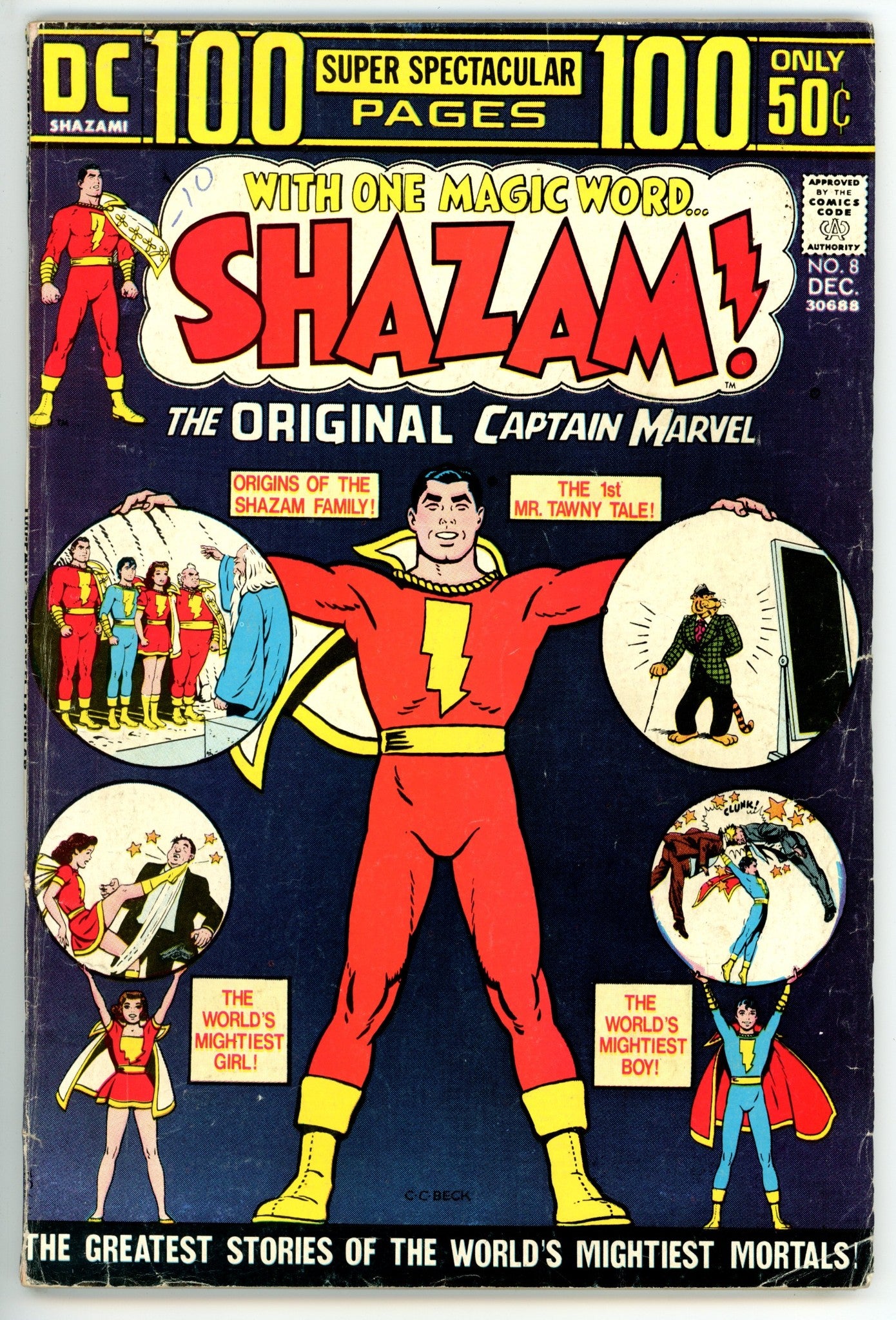 Shazam! Vol 1 8 VG- (1973)