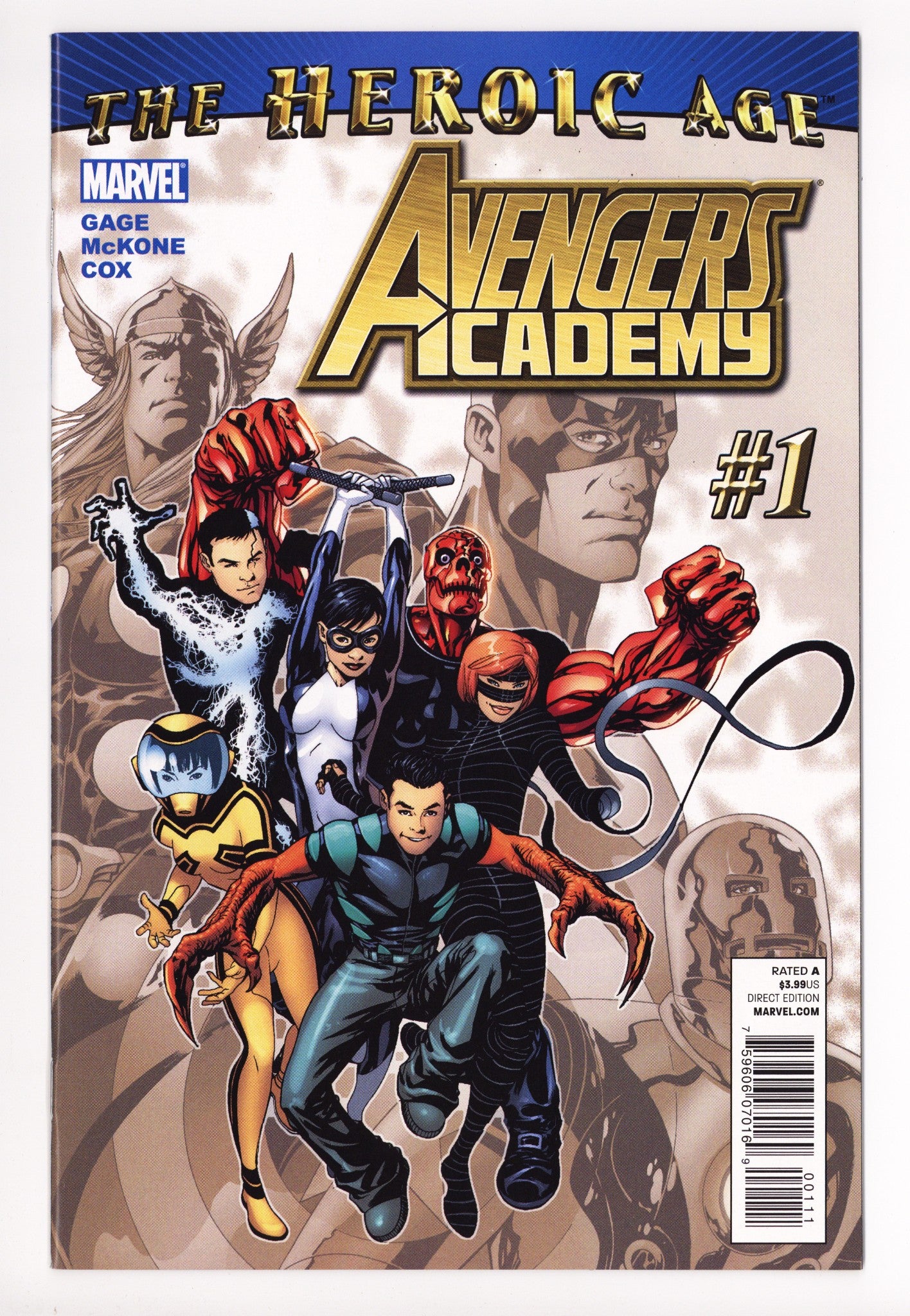Avengers Academy 1 NM- (9.2) (2010) 