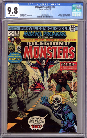Marvel Premiere 28 CGC 9.8 (NM/M) (1976) 
