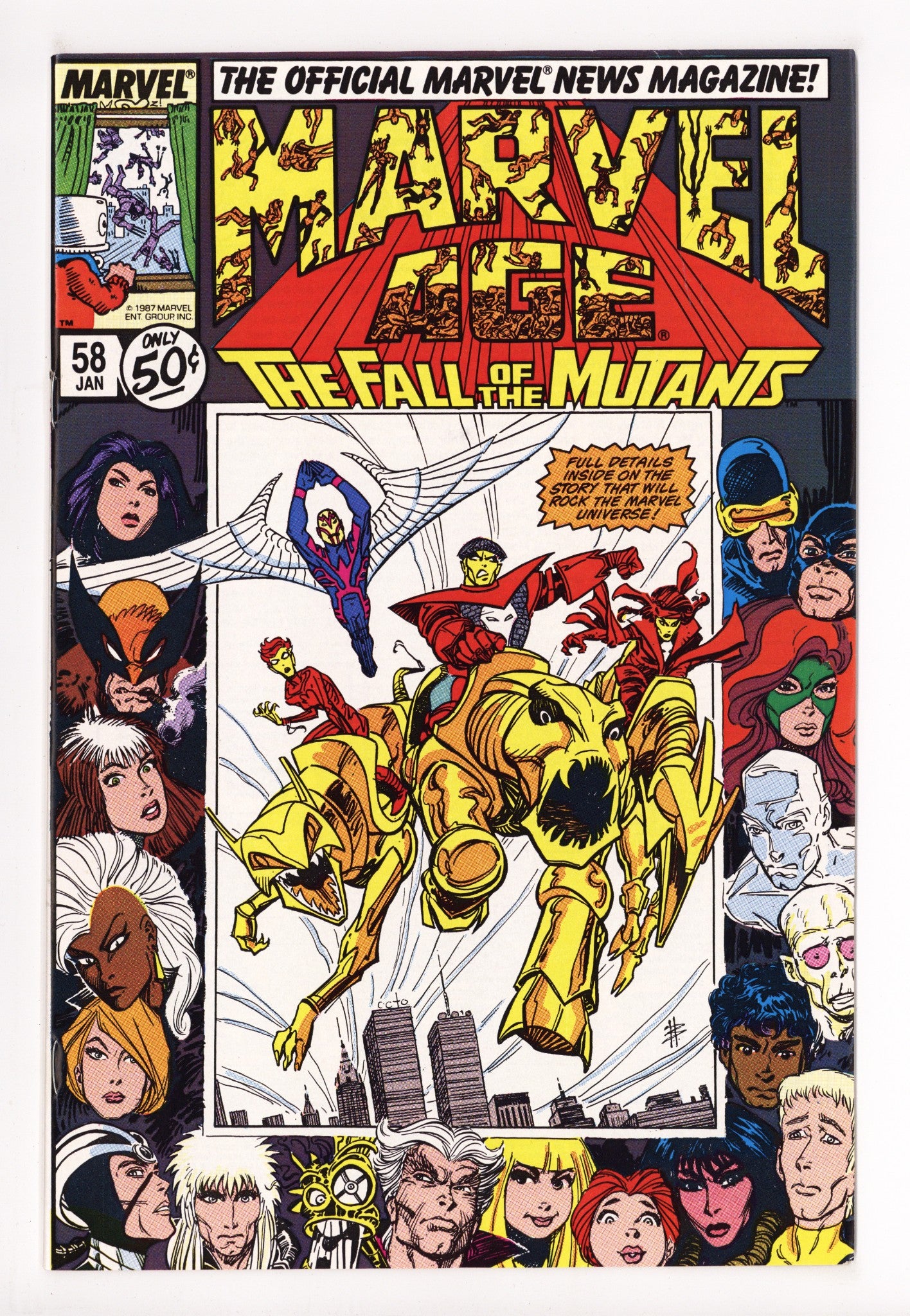 Marvel Age 58 High Grade (1988) 