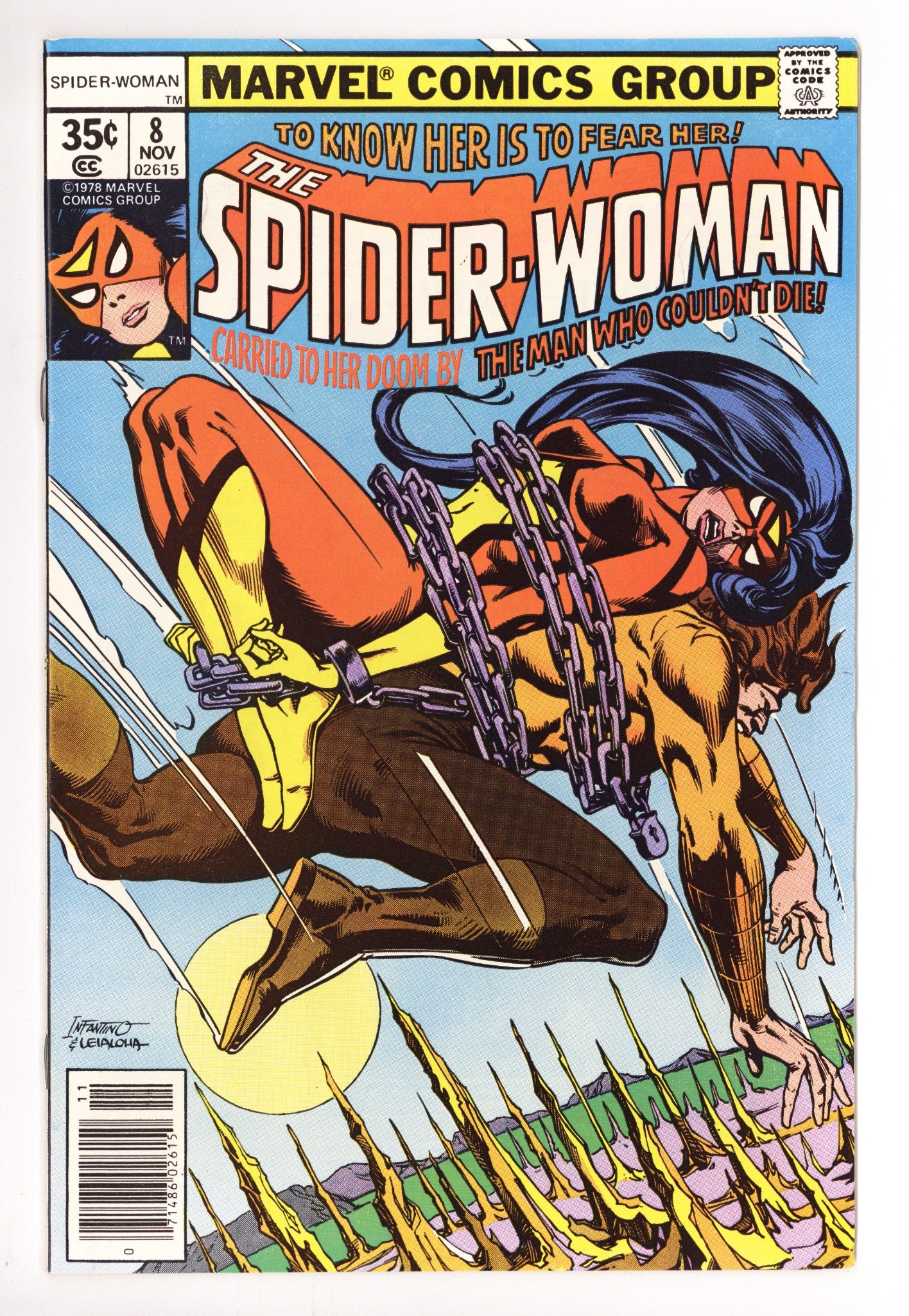 Spider-Woman Vol 1 8 Mid Grade (1978) 