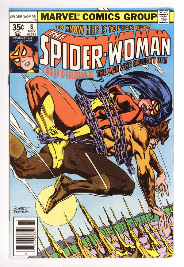Spider-Woman Vol 1 8 Mid Grade (1978)