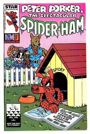 Peter Porker, the Spectacular Spider-Ham 10 VF/NM (9.0) (1986)