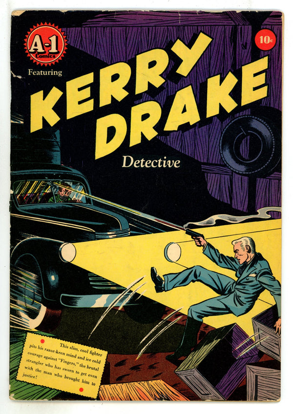 A-1 Comics Kerry Drake 1 VG (4.0) (1945)