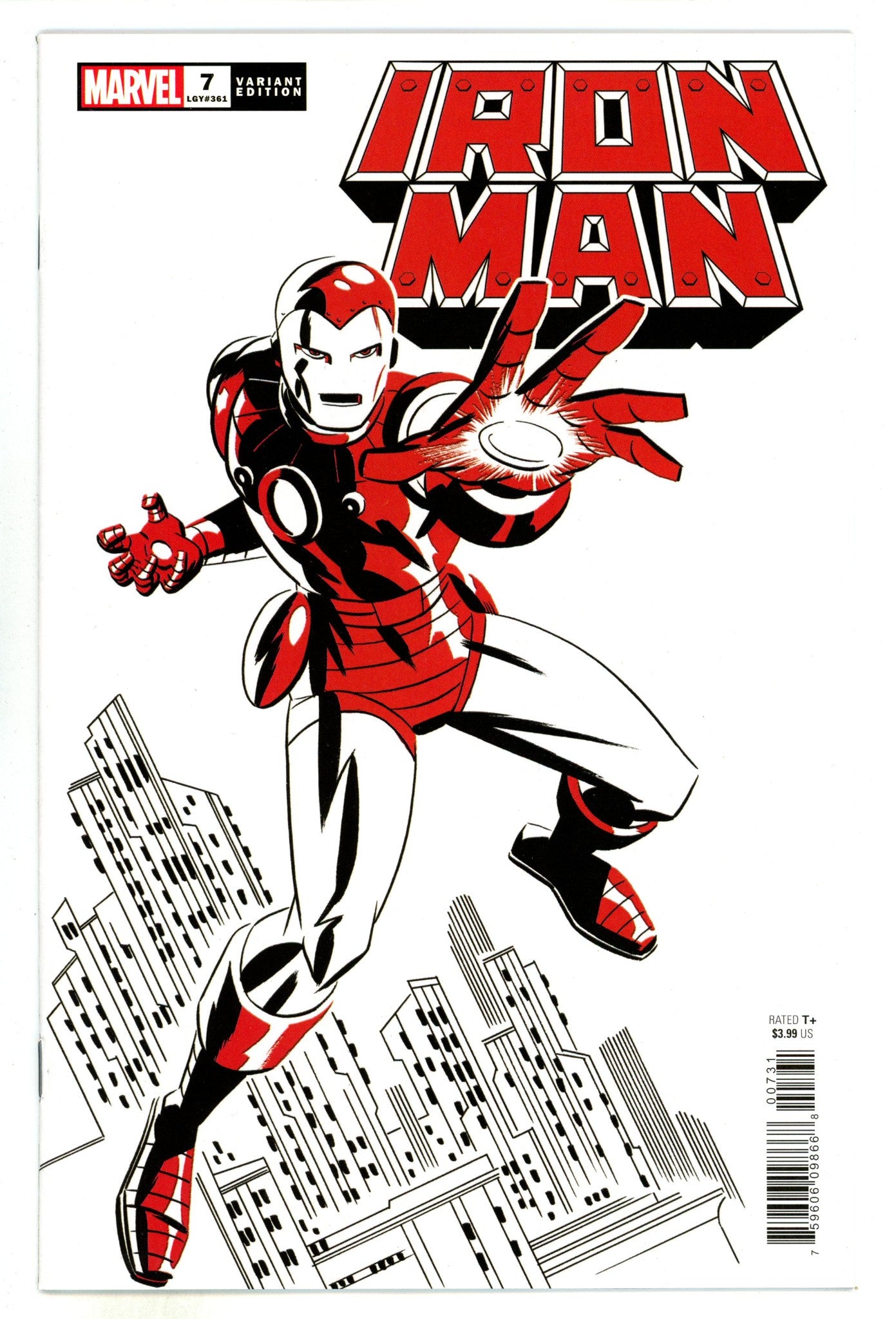 Iron Man Vol 6 7 (361)  High Grade  (2021) Cho  Variant  
