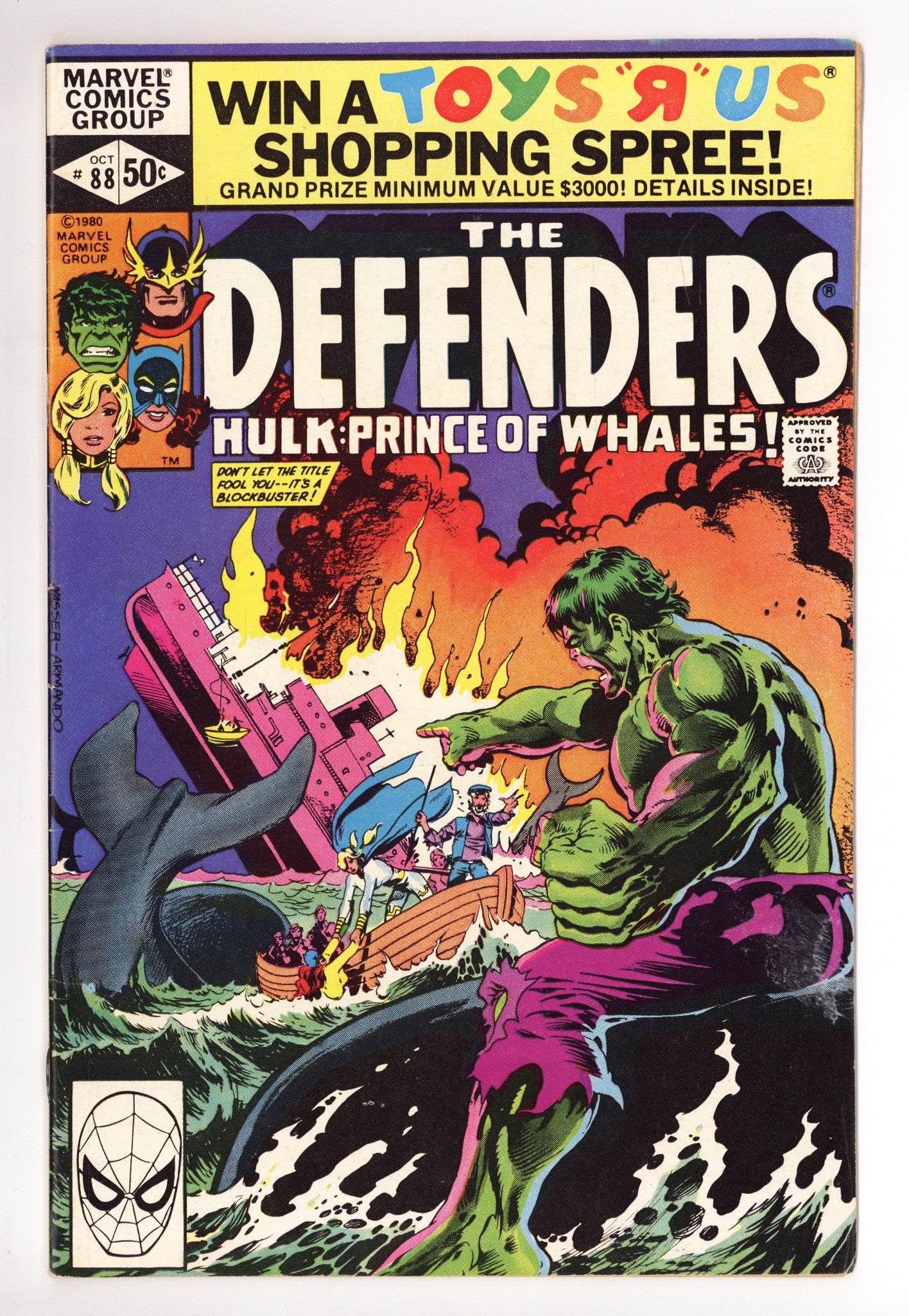 The Defenders Vol 1 88 Mid Grade (1980) 