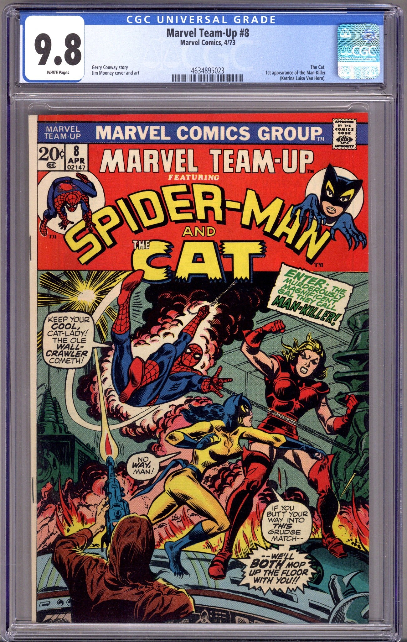 Marvel Team-Up Vol 1 8 CGC 9.8 (NM/M) (1973) 