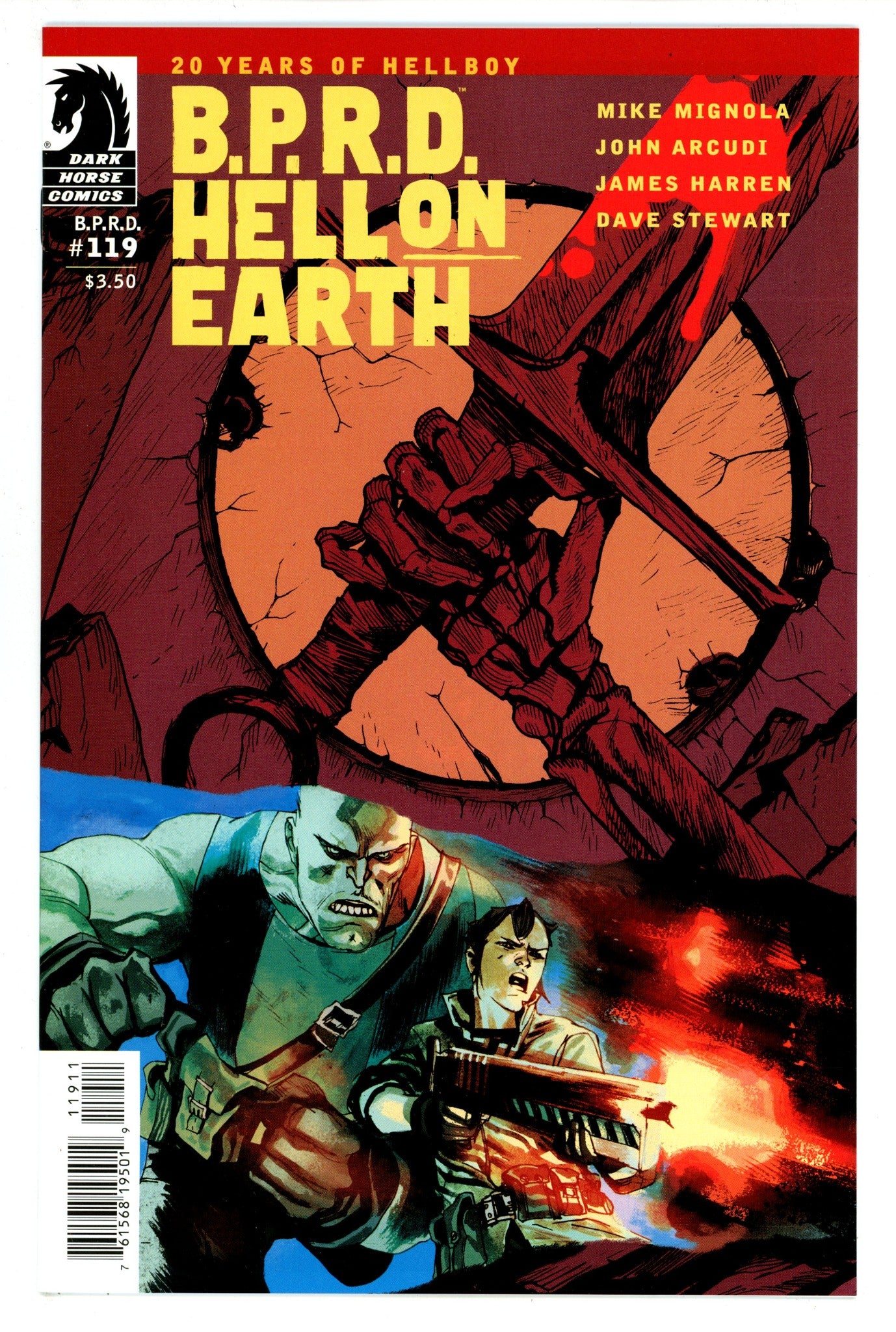 B.P.R.D. Hell on Earth 119 High Grade (2014) 