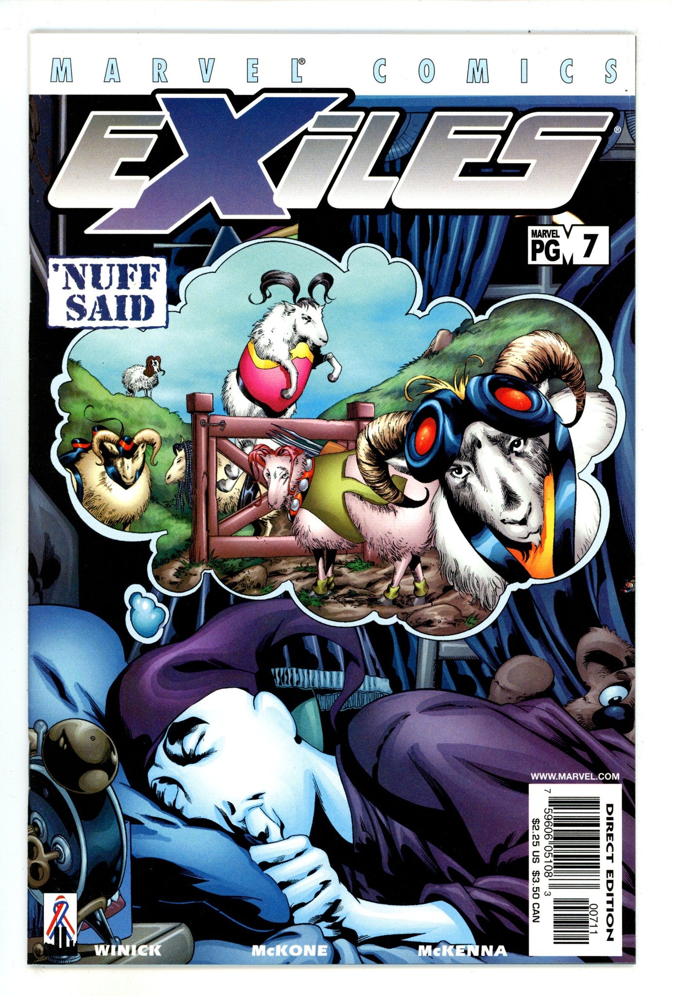 Exiles Vol 1 7 High Grade (2002) 