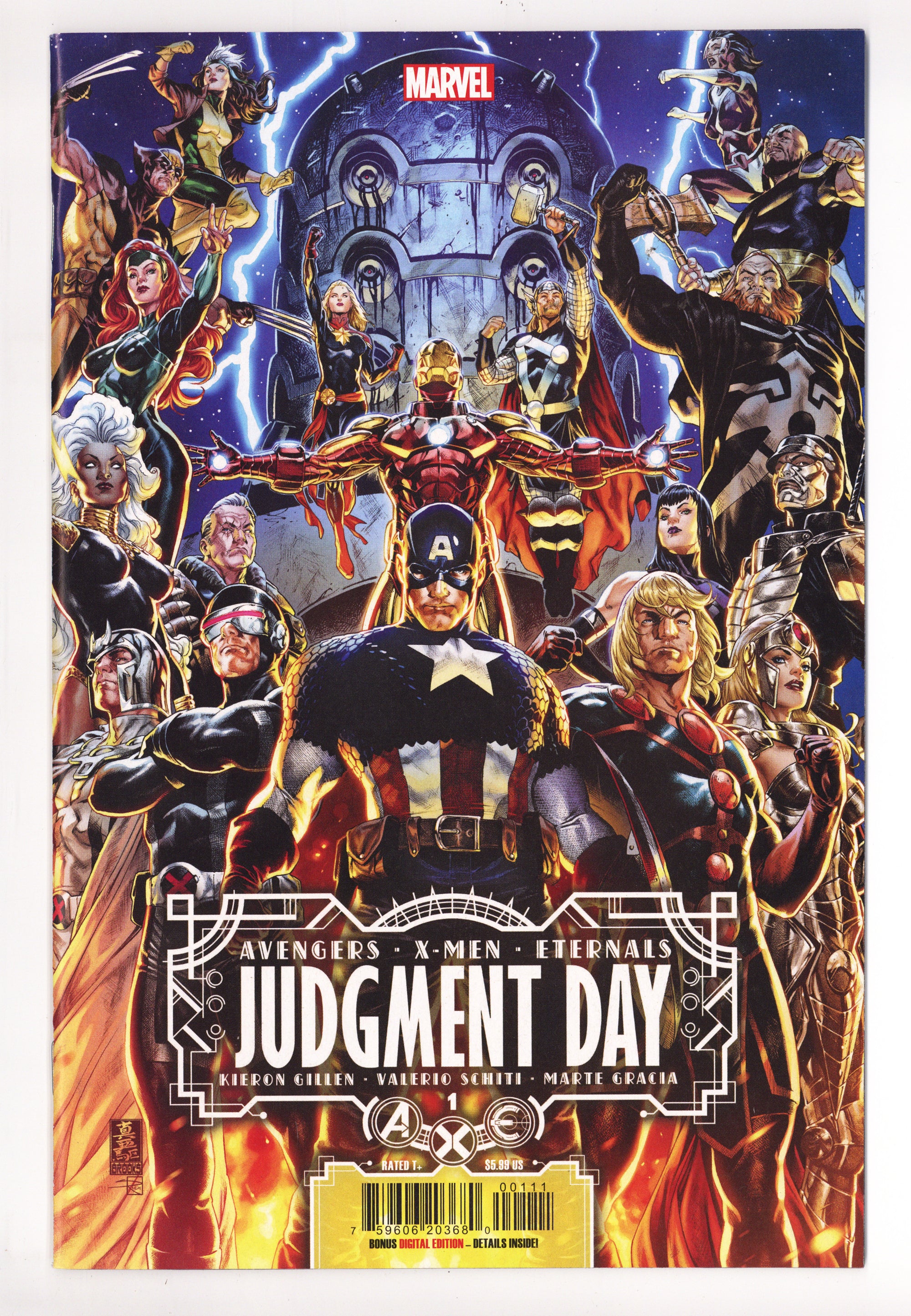 A.X.E.: Judgment Day 1 High Grade (2022) 