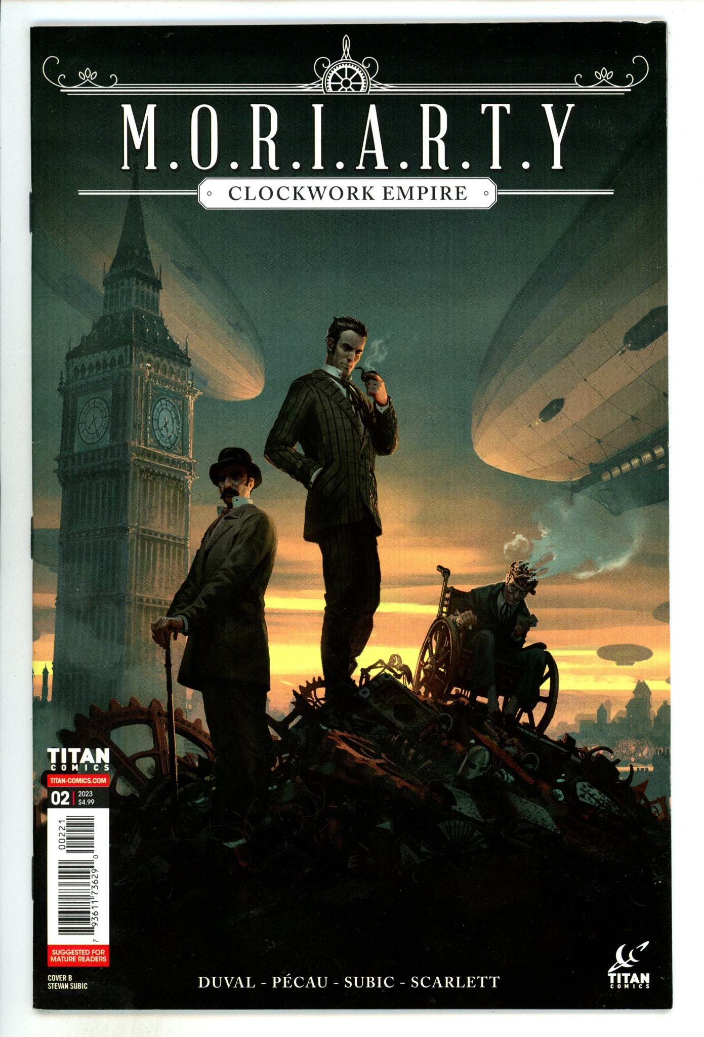 Moriarty, Clockwork Empire 2 Mid Grade (2023) Subic Variant 