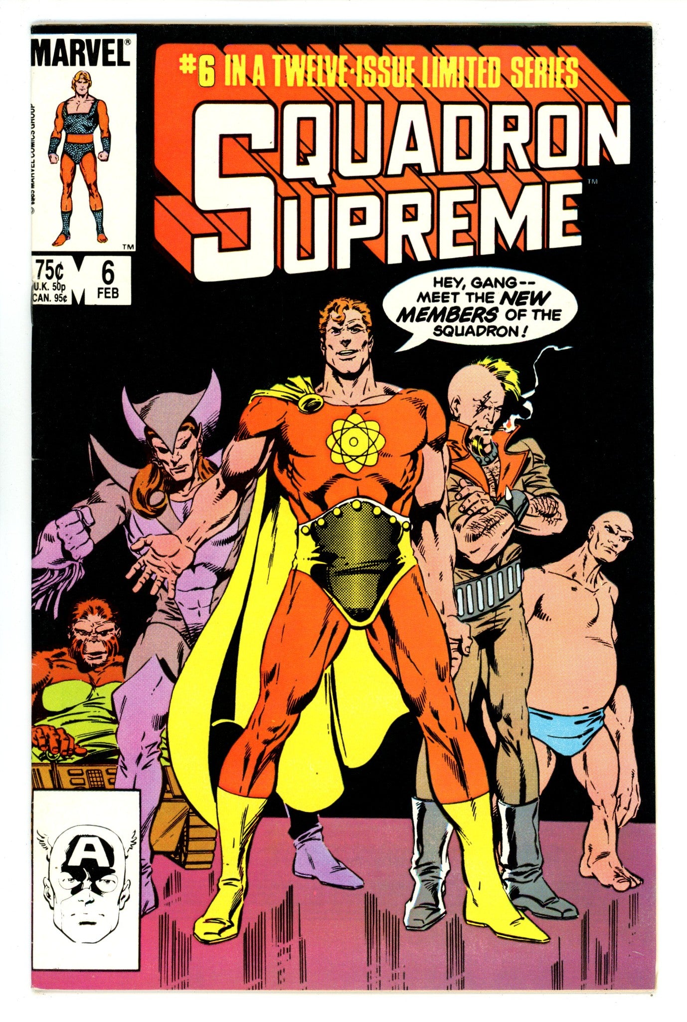 Squadron Supreme Vol 1 6 High Grade (1986) 