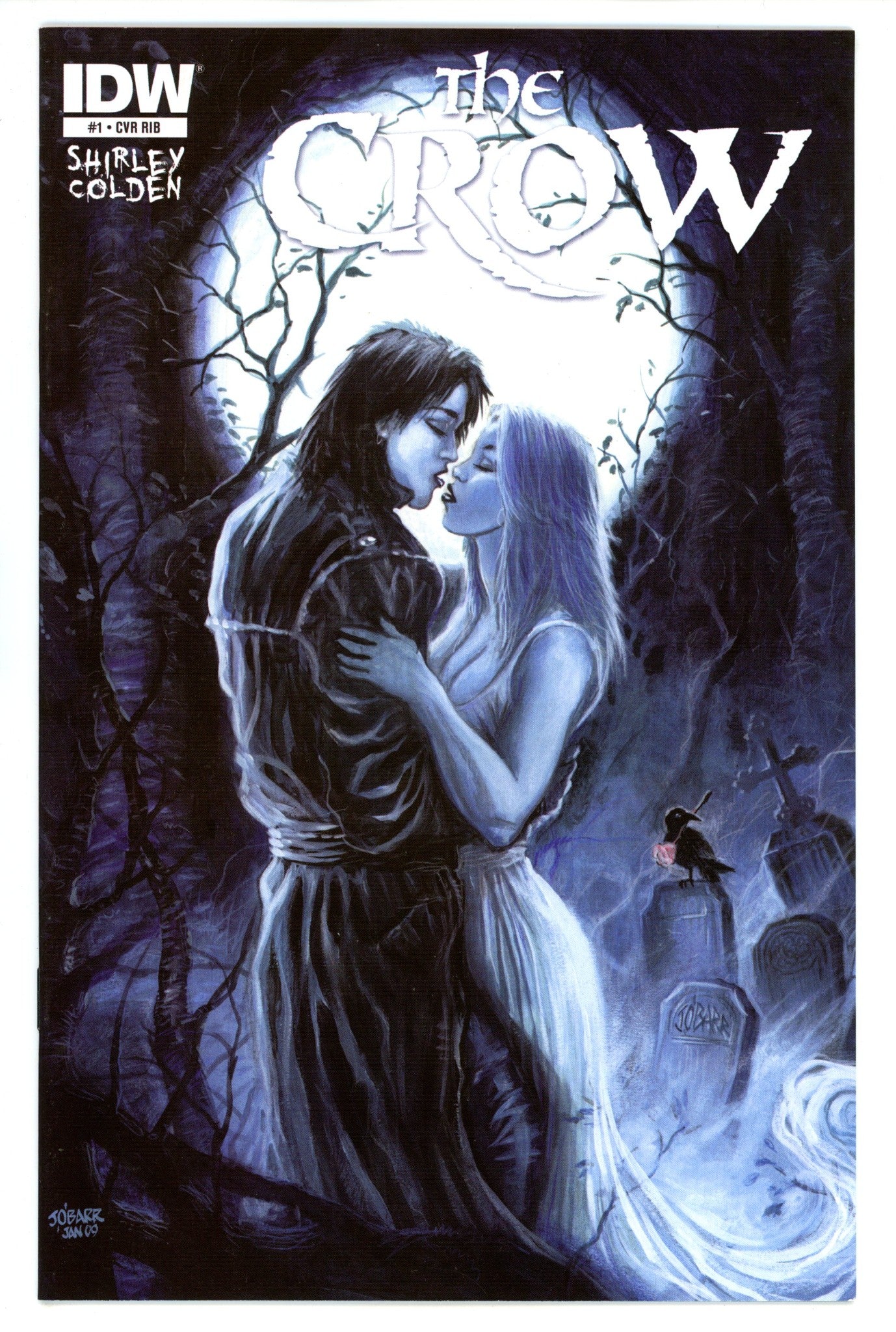 The Crow: Death and Rebirth 1 VF- (7.5) (2012) O'Barr Incentive Variant 