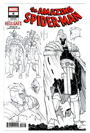 Amazing Spider-Man Vol 7 6 Jr. Design Incentive Variant (2025)