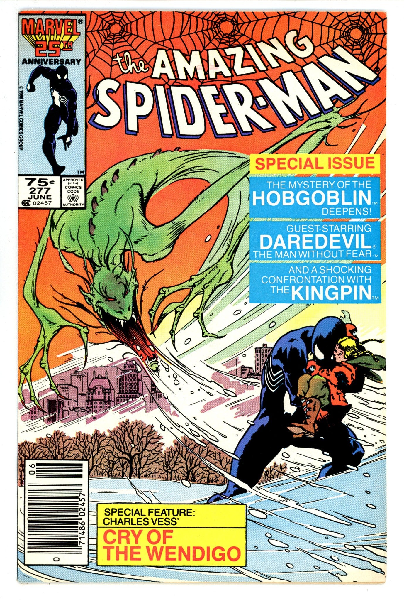 The Amazing Spider-Man Vol 1 277 FN/VF (7.0) (1986) Newsstand 