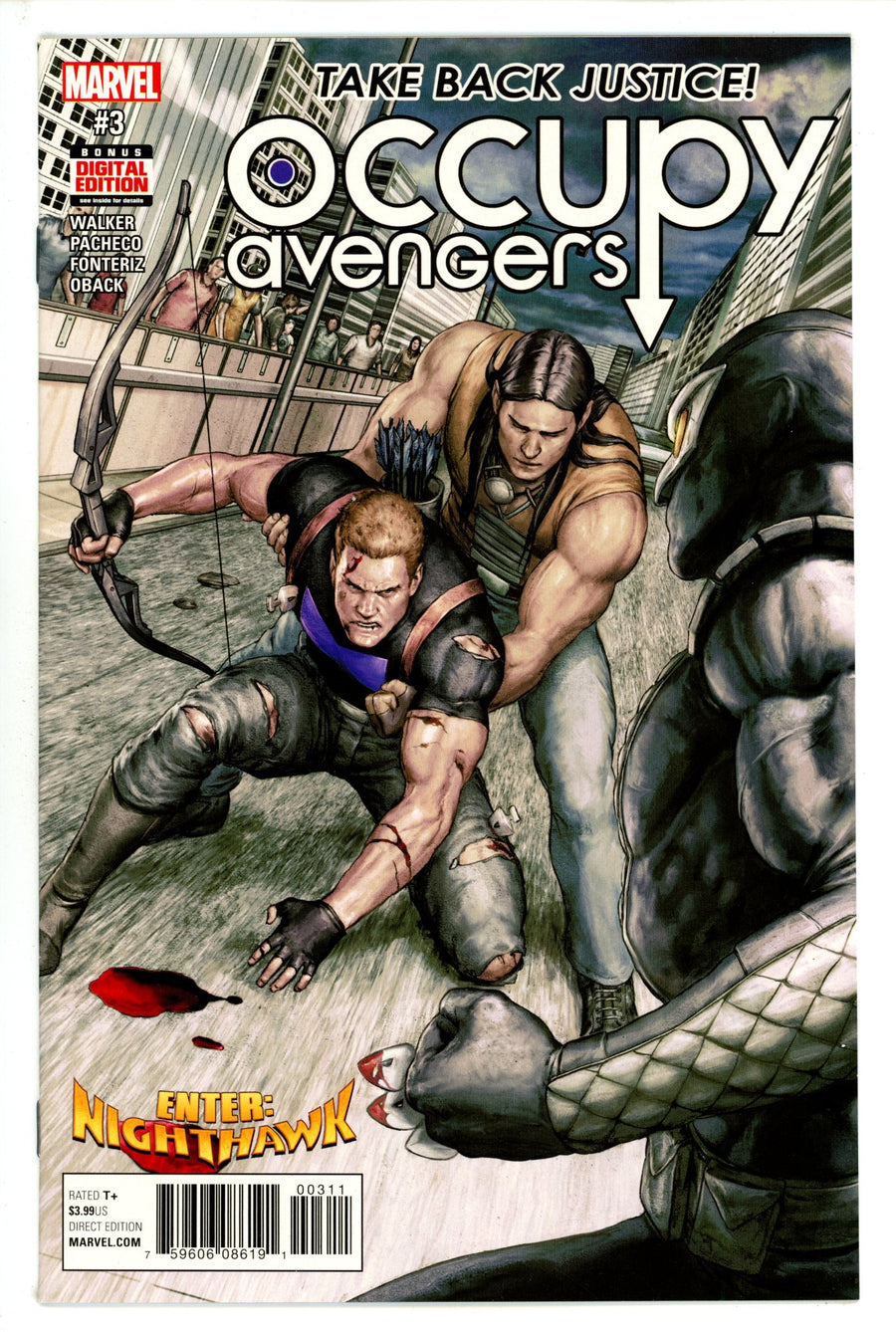 Occupy Avengers Vol 1 3 High Grade (2017) 