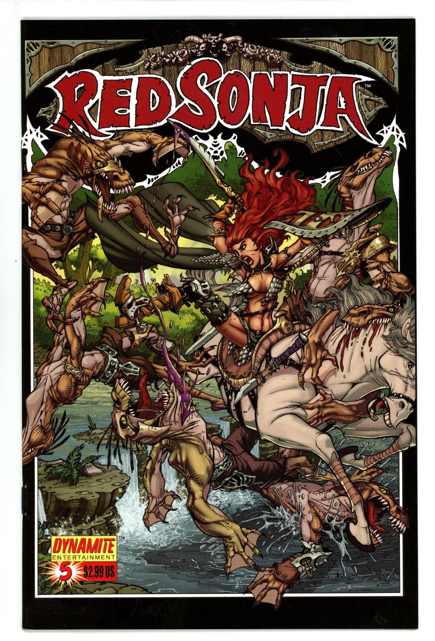 Red Sonja Vol 1 5 High Grade (2006) Bradshaw Variant 