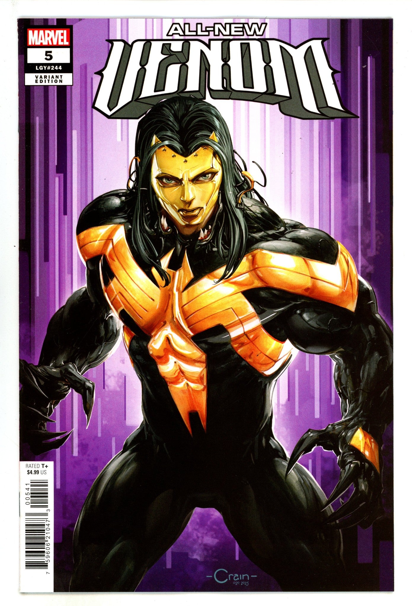 All-New Venom 5 Crain Madame Masque Variant (2025)