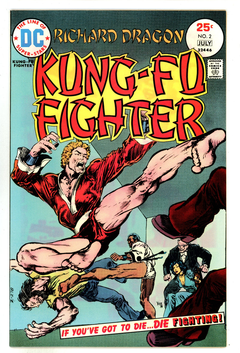 Richard Dragon, Kung-Fu Fighter 2 VF/NM (9.0) (1975) 
